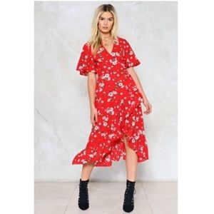 Wrap Floral Dress BRAND NEW!!!